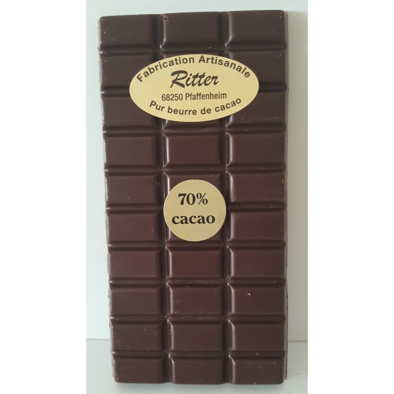 Tablette chocolat noir 84% de cacao