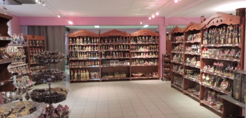 Boutique de chocolatier près de Colmar